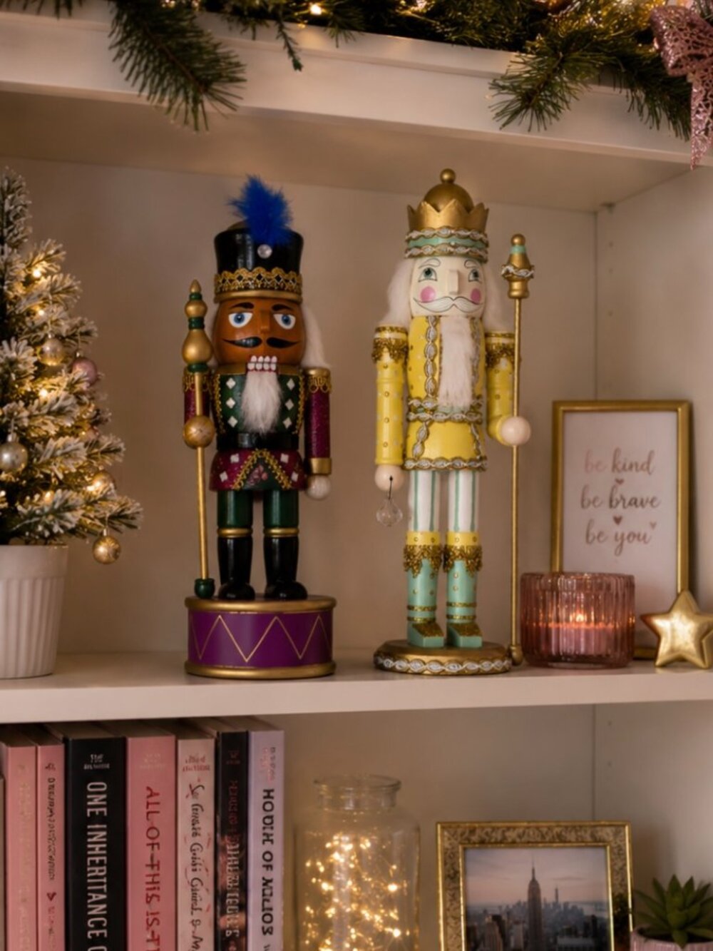 Holiday King and Solider Music Box Nutcrackers - Set of 2